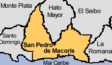Ubicación de San Pedro de Macorís