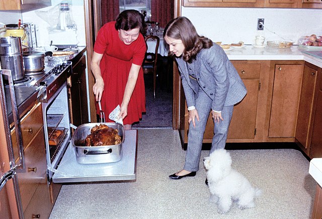 Archivo:Preparing Thanksgiving Turkey (1964).jpg