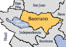 Ubicación geográfica de Bahoruco