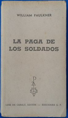 La Paga de los Soldados William Faulkner.JPG