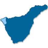 Ubicación de Buenavista del Norte en Santa Cruz de Tenerife