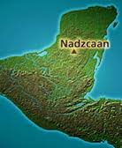 Mapa mesoamericano del mundo maya (Nadzcaan).