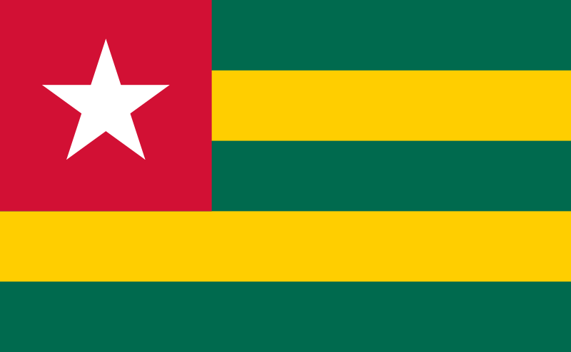Archivo:Bandera togo.png