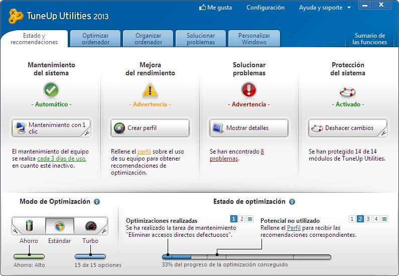 Archivo:TuneUp Utilities interfaz de inicio.jpg