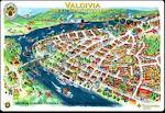 Mapa de la ciudad de Valdivia