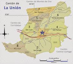 Ubicación en el mapa de La Unión