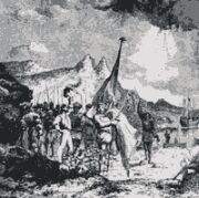 Juan Ladrillero tomando posesión del Estrecho 1558.jpg