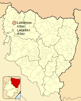 Ubicación de Lastiesas Altas en la provincia de Huesca.jpg