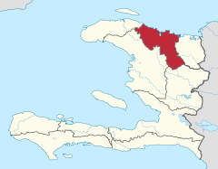 El Departamento Norte es uno de los diez departamentos  de Haití y tiene un área de  2,175 km² .