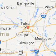 Mapa de Tulsa