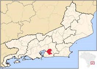 Municipio Itaboraí, estado de Río de Janeiro, Brasil.