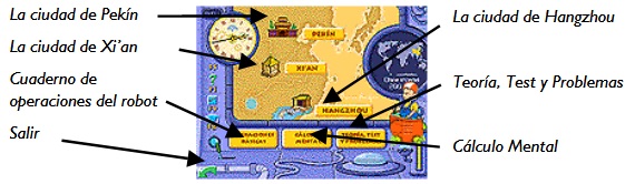 El mapa de la China imperial.