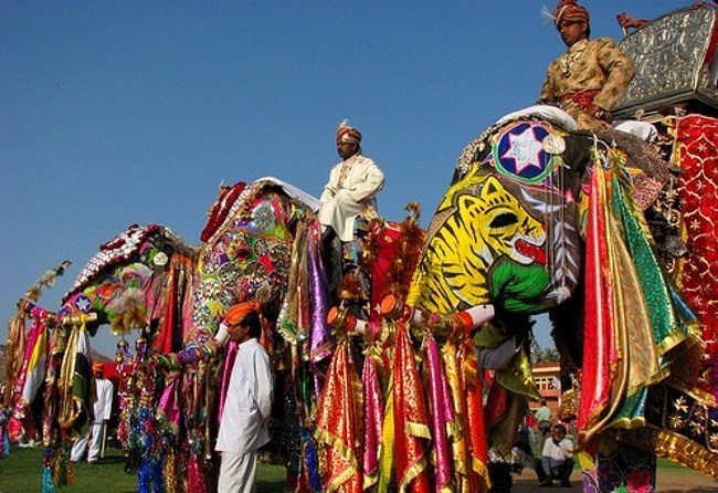 Festival del Elefante en Jaipur - EcuRed