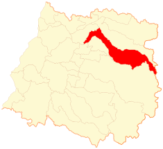 Mapa de la Comuna de Molina