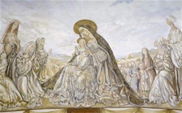 Archivo:La-Virgen-y-el-niño. Obra de Foujita (Small).jpg