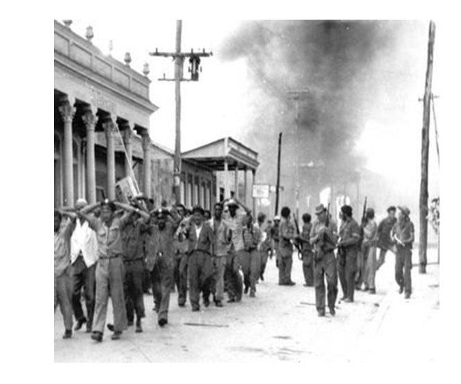 Detenidos por el Ejército Rebelde++ en la liberación de Alto Songo en 1958