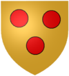 Escudo de Inés de Courtenay