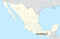 Mapa de Jiquipilas