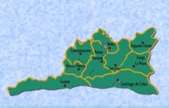 Ubicación geográfica de Santiago de Cuba