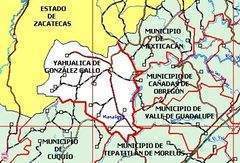 Mapa de Yahualica de González Gallo