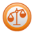 Icono Balance en Naranja Mejorado