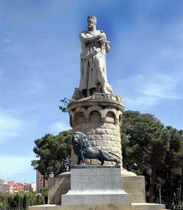 Estatua del batallador, obra de José Julio Bueno.jpg