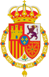 Escudo de Leonor de Todos los Santos de Borbón y Ortiz