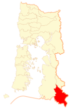 Mapa de la Comuna  Palena