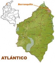 Mapa de Atlántico