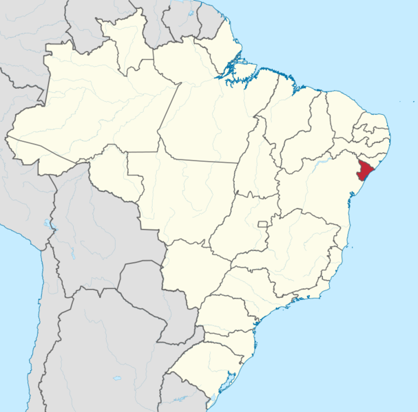 Archivo:Localización de Sergipe.png