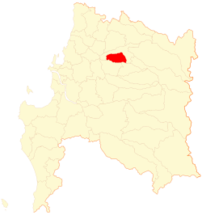 Mapa de la  Comuna  de Chillán Viejo