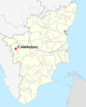 Localización en el Distrito Tamil Nadu