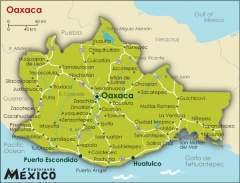 Mapa de Oaxaca