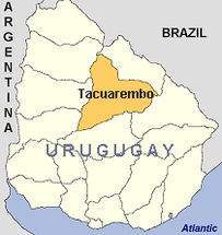 Tacuarembó. Departamento de Uruguay.