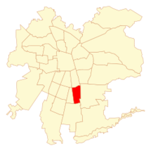 Mapa de la Comuna La Granja