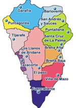 Mapa de San Andrés y Sauces