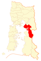 Mapa de la Comuna  Hualaihué
