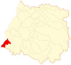 Mapa de la Comuna Pelluhue