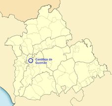 Ubicación de Castilleja de Guzmán.