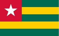 Bandera  de Togo