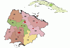 Ubicación geográfica de Ciego de Ávila