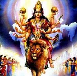 Diosa durga on lion.jpg