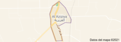 Mapa de la ciudad de Al Aziziya