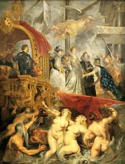 El desembarco de María de Médicis en el puerto de MarsellaPeter Paul Rubens 035.jpg