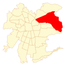 Mapa de la Comuna  Las Condes