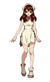 Yuzuriha Ogawa, diseño del personaje
