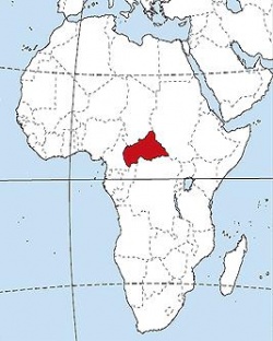 Resultado de imagen de RepÃºblica Centroafricana: MAPA