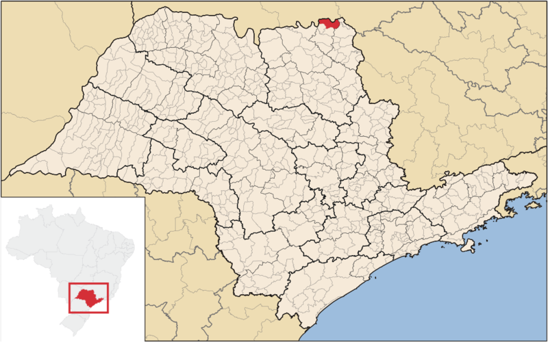 Archivo:Localización de Igarapava.png