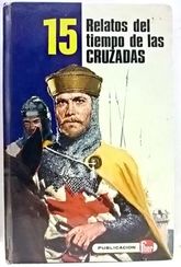 Portada de una edición de Quince relatos del tiempo de las cruzadas de 1977.
