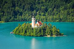 Lago Bled Eslovenia Ecured